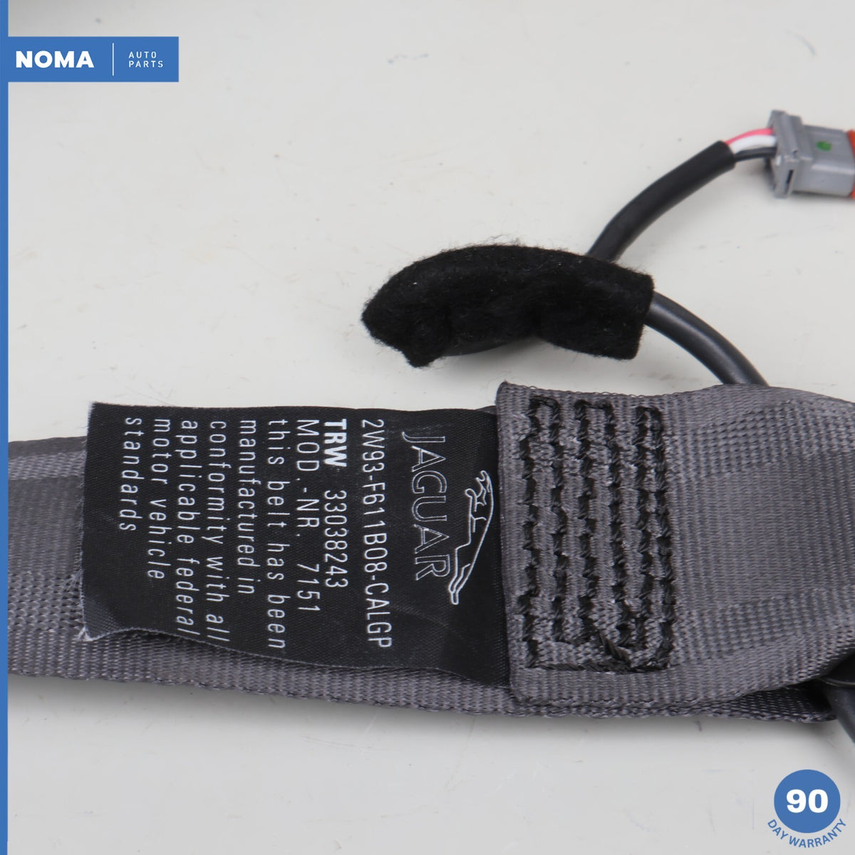 04-05 Jaguar XJ8 XJR VDP X350 Front Right Side Seat Belt Retractor LGP OEM - photo 12