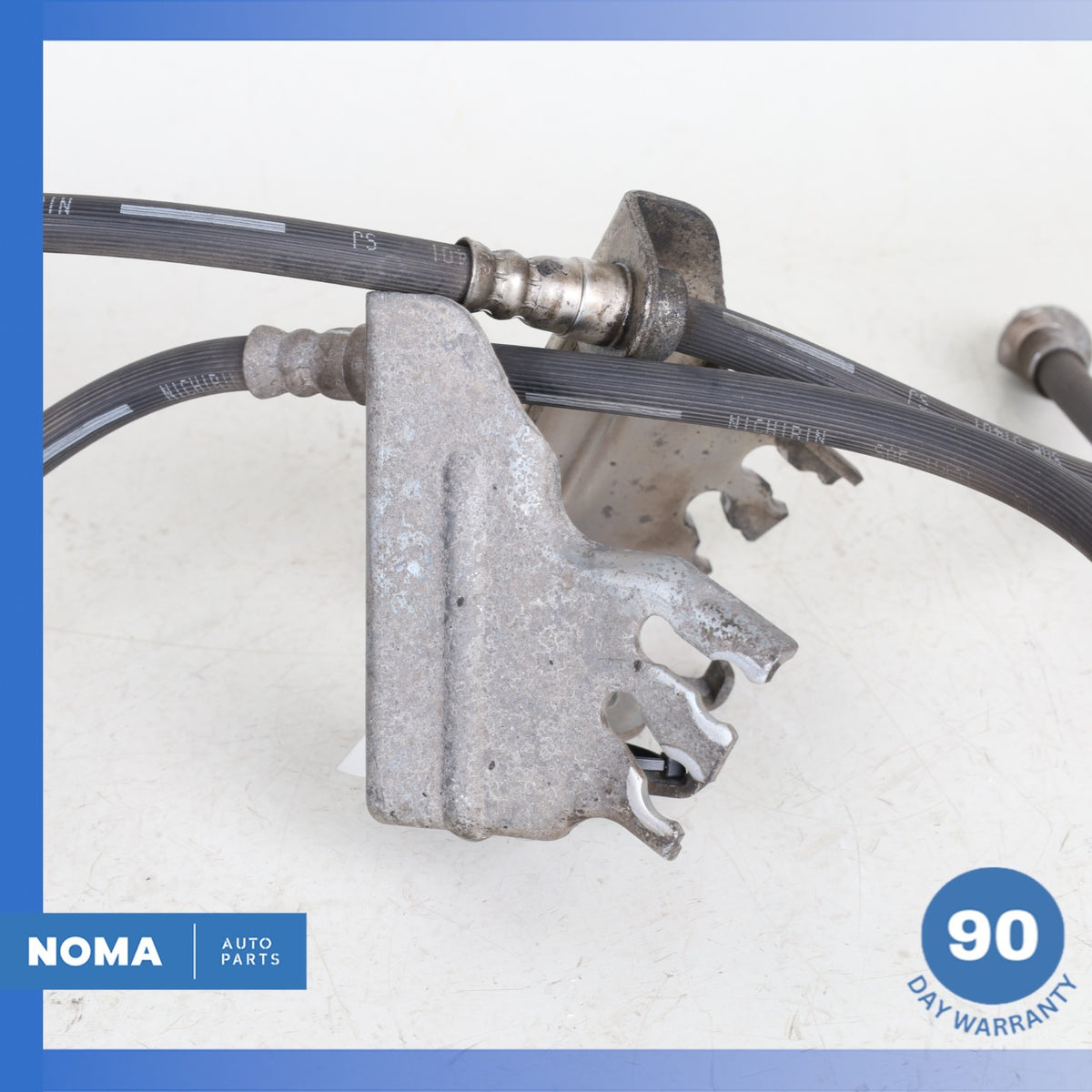 13-17 LR Range Rover Sport L494 Front Left & Right Brake Hydraulic Hose Set OEM - photo 4