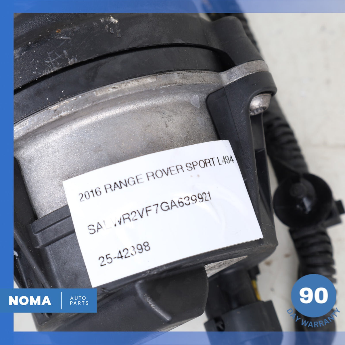 12-23 Range Rover Sport L494 XJ XJR XF Engine Coolant Auxiliary Water Pump OEM - photo 17