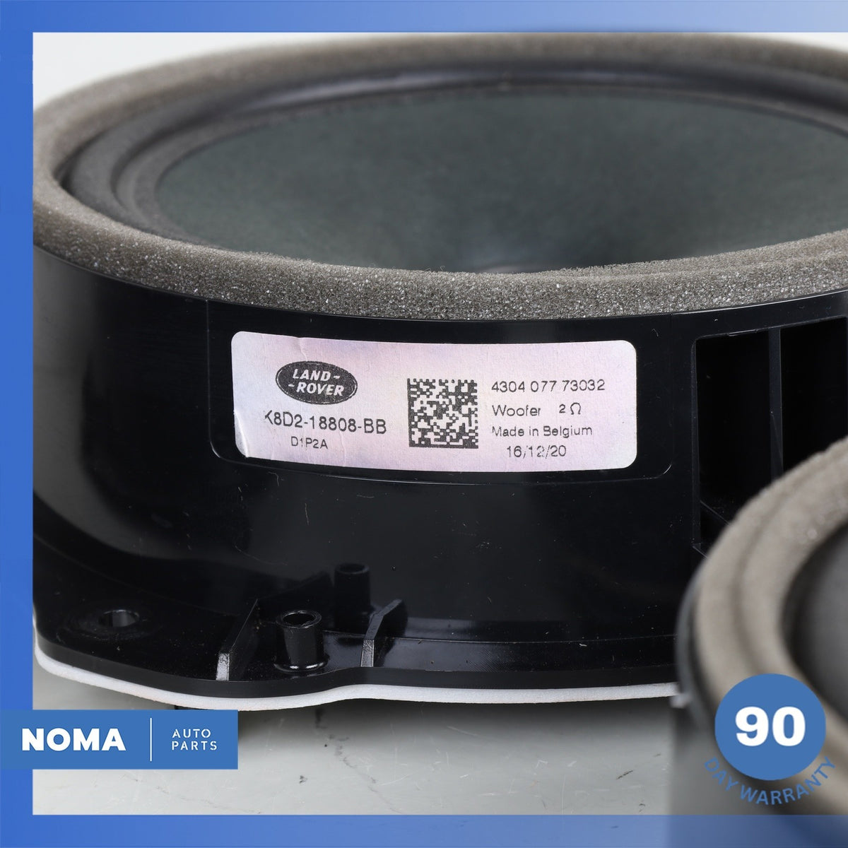 20-23 LR Range Rover Evoque L551 Front & Rear Base Audio Speaker Set OEM 58k - photo 10
