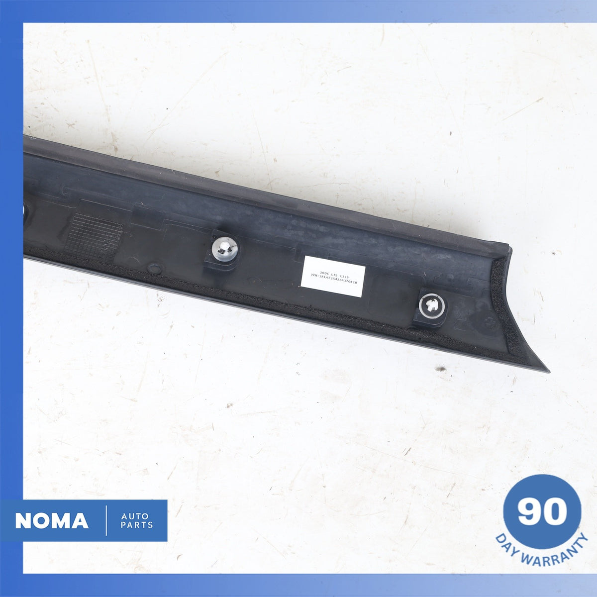05-16 Land Rover L319 LR3 LR4 Right A Pillar Exterior Windshield Molding OEM - photo 6