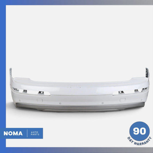 17-19 Audi 4M Q7 Rear Back Bumper Panel Cover White 4M0807067B OEM - photo 1