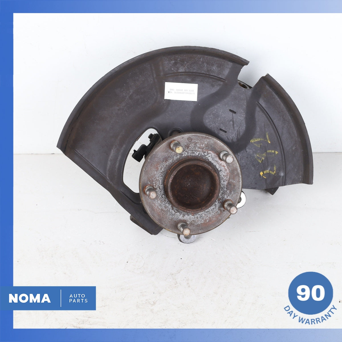 00-06 Jaguar X100 XKR Front Right Passenger Spindle Knuckle Hub w/Shield OEM 82k - photo 2