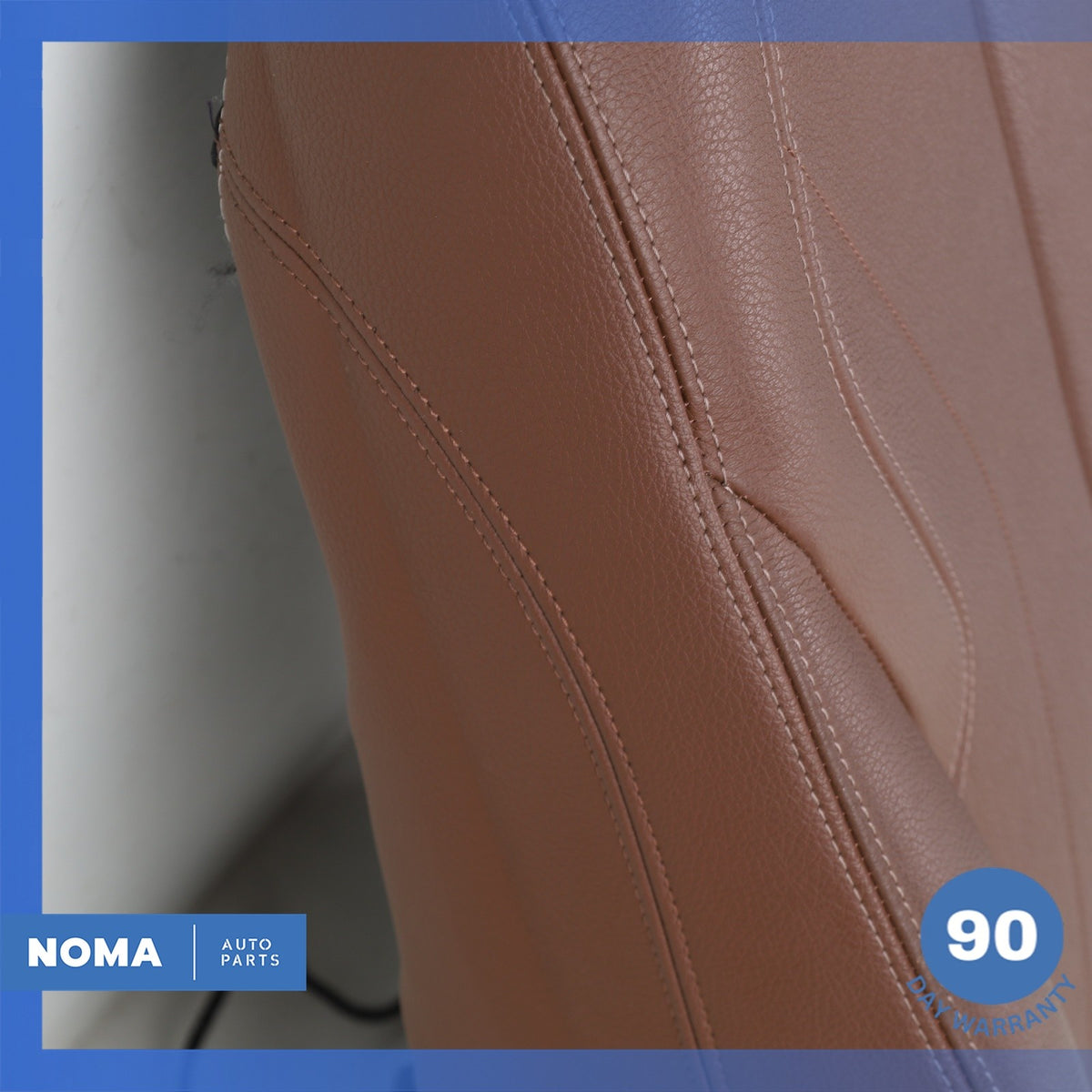 14-19 BMW F15 X5 X6 Front Right Side Top Upper Seat Cushion Brown OEM - photo 12