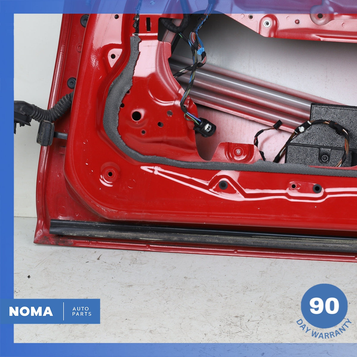 09-16 BMW E89 Z4 Right Passenger Side Door Shell Panel Red OEM - photo 11