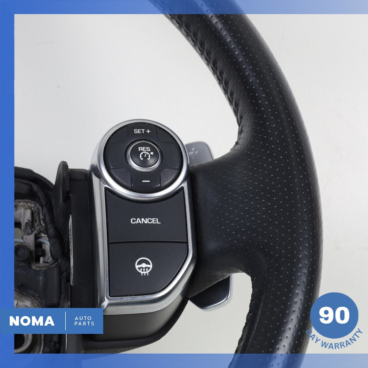 14-22 LR Range Rover Sport L494 Leather Heated Steering Wheel w/ Switches OEM - photo 3