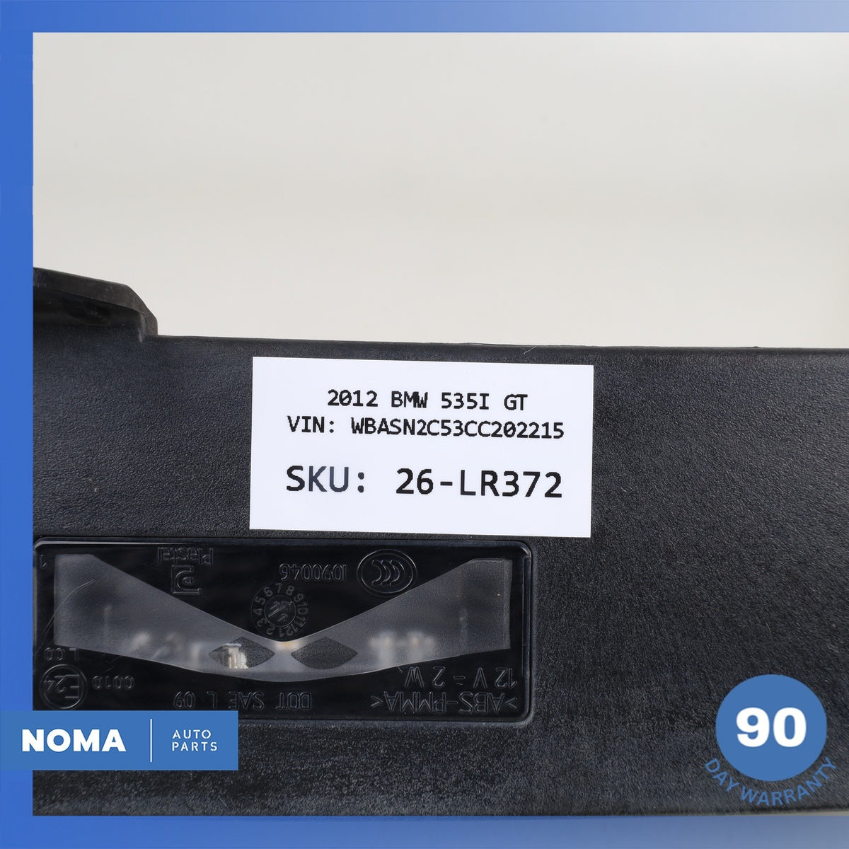 BMW F07 535i 550i GT Trunk Boot Rear Back View Camera w/ Handle OEM - photo 13
