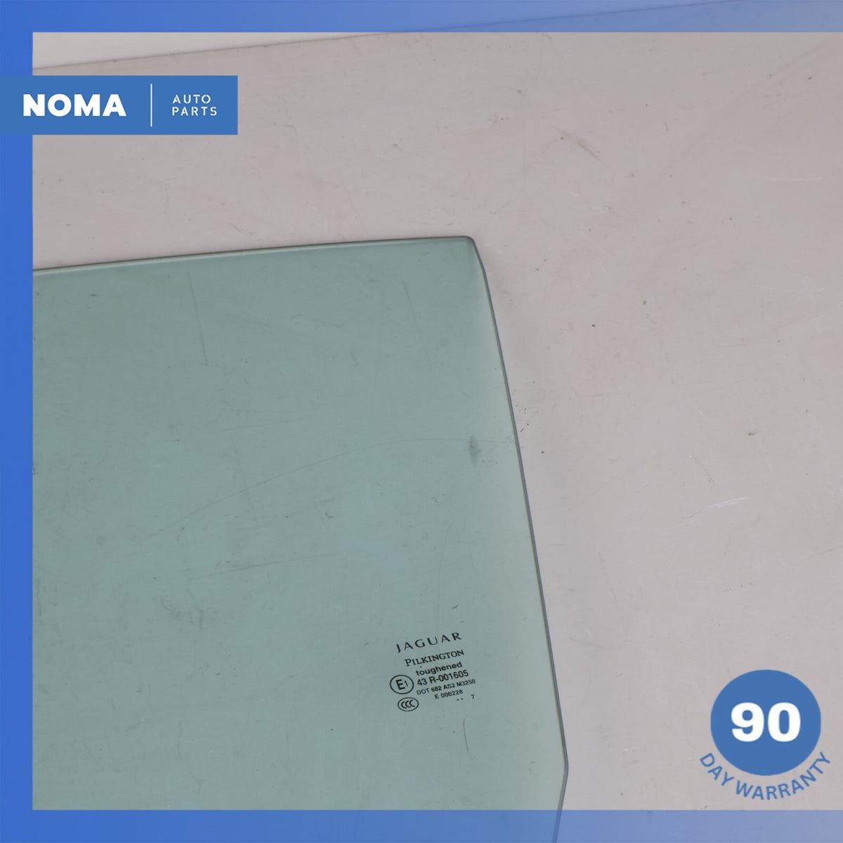 07-15 Jaguar X150 XK XKR XKR-S Front Left Driver Side Door Window Glass OEM - photo 3