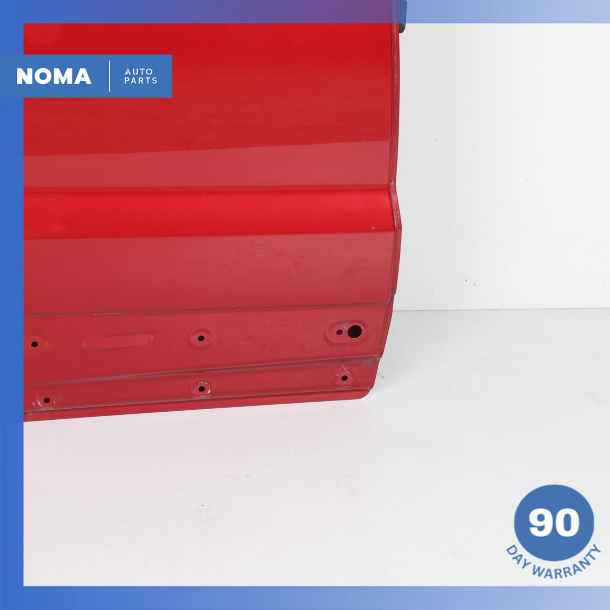 12-19 LR Range Rover Evoque L538 4DR Rear Right Side Door Panel Shell Red OEM - photo 2