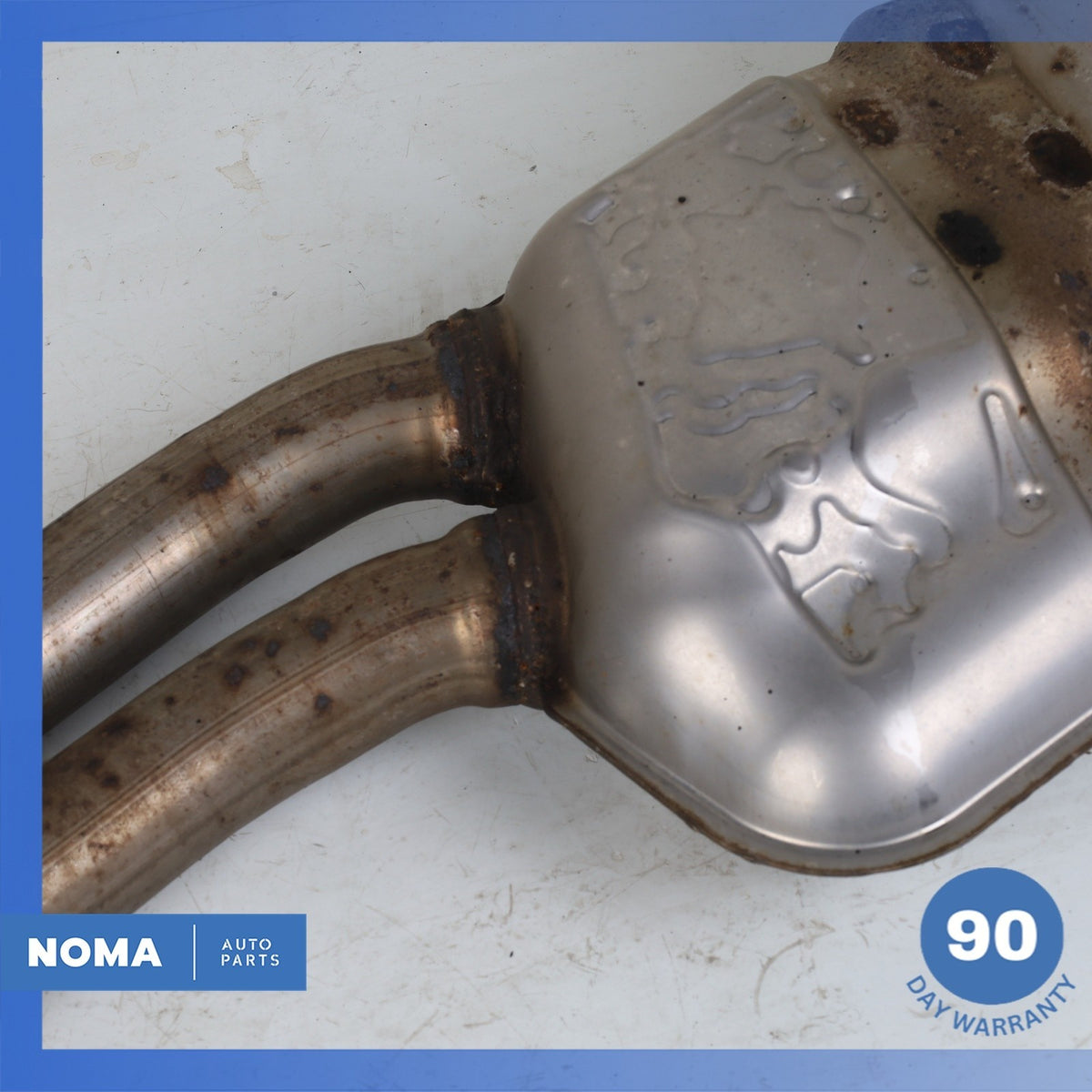 14-18 Audi D4 A8 3.0L Center Exhaust Muffler Resonator Pipe 4H0253411C OEM - photo 13