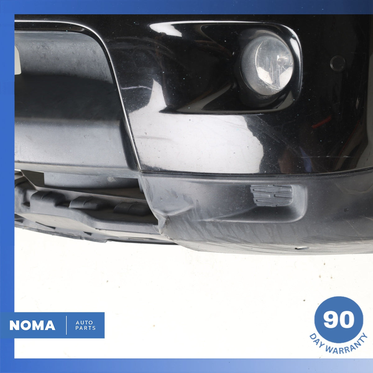 10-13 Range Rover Sport L320 Front Bumper Cover Assembly w/Park Assist Black OEM - photo 2