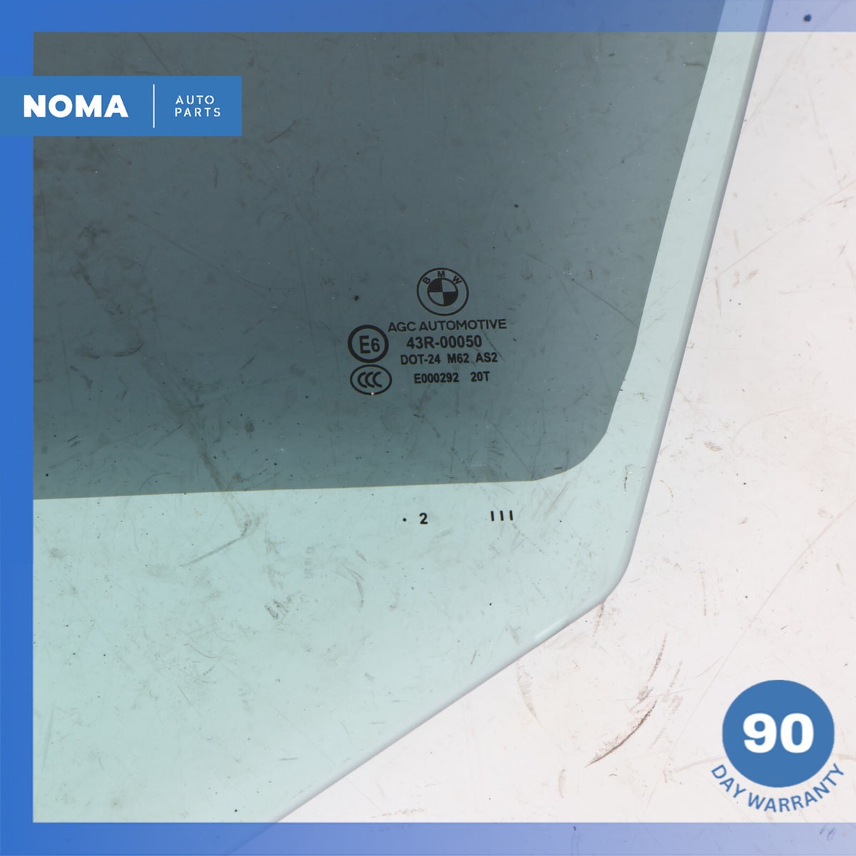 11-16 BMW F10 ActiveHybrid 5 535i 528i Front Left Side Door Window Glass OEM - photo 8