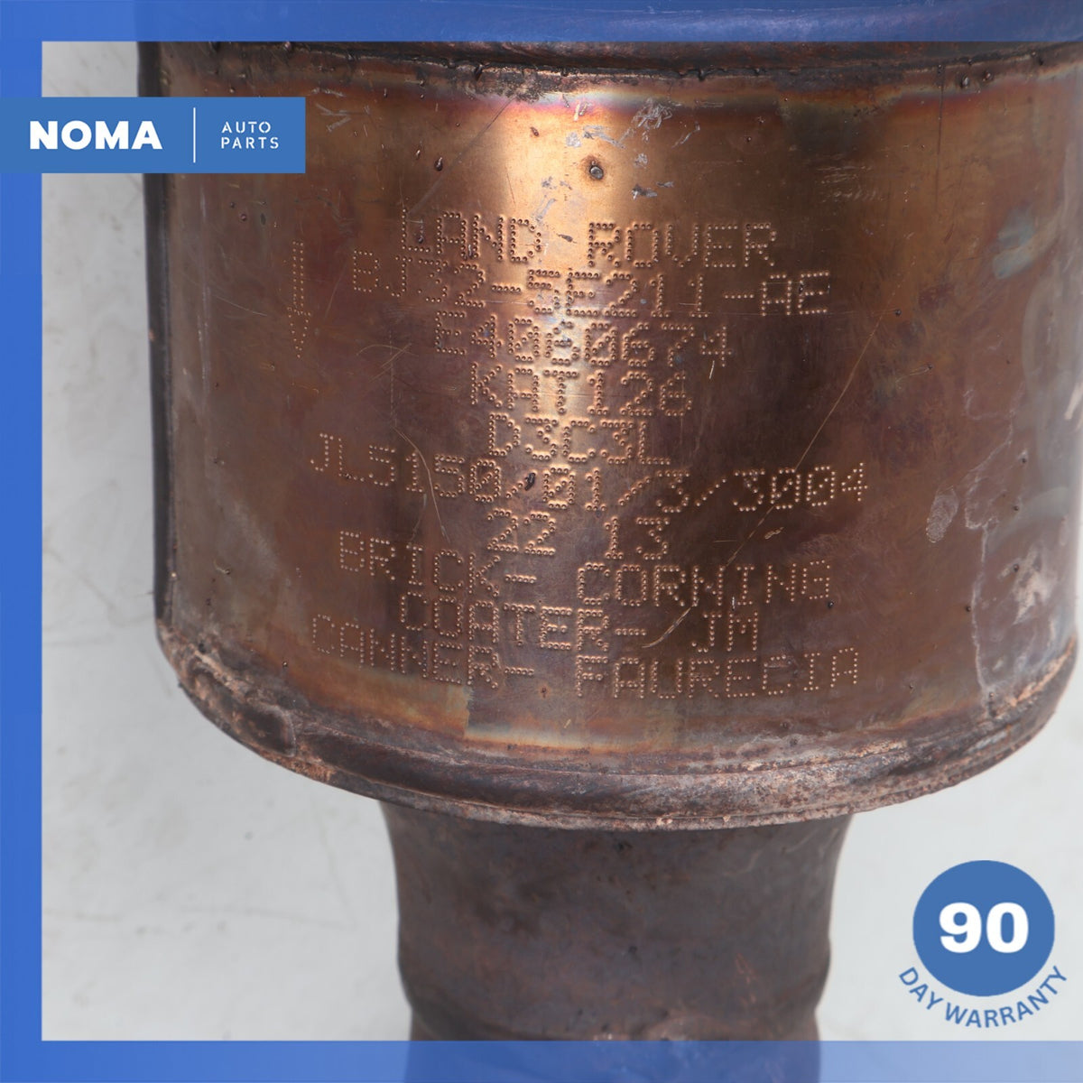 12-19 LR Range Rover Evoque L538 L550 L359 2.0L Exhaust Downpipe BJ325E211AE OEM - photo 13