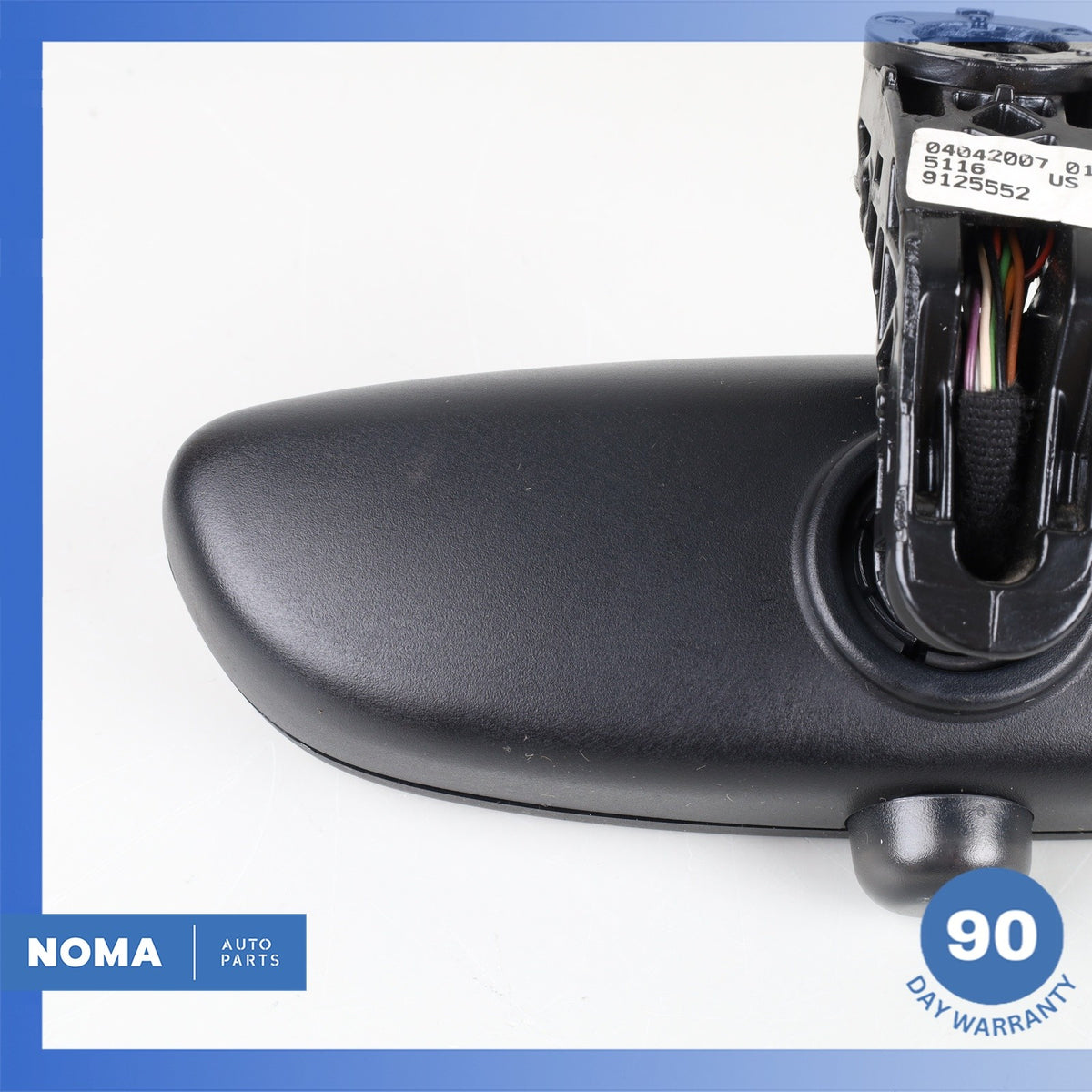 03-08 BMW E85 Z4 Interior Rear View Mirror Black OEM - photo 10
