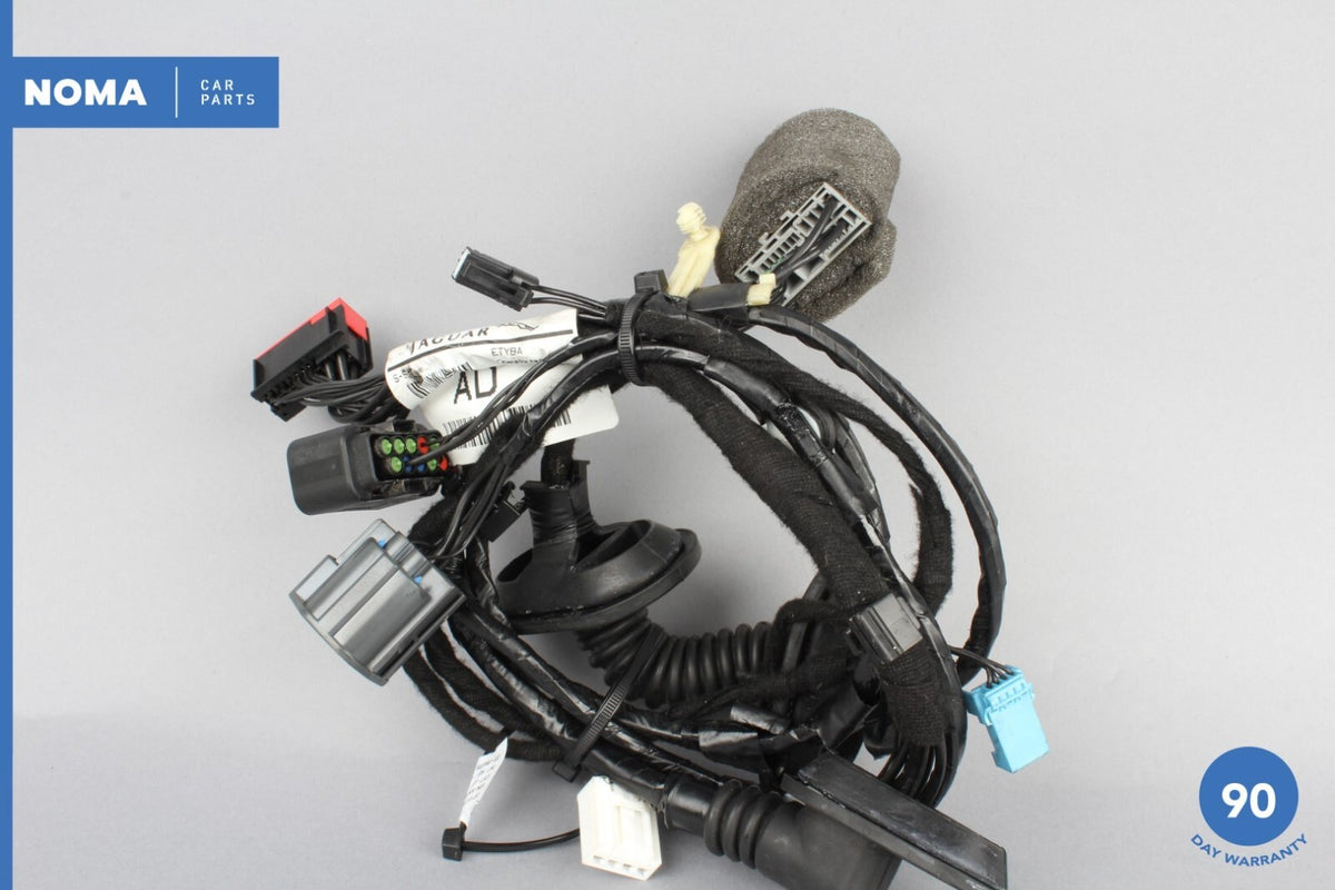 09-11 Jaguar X250 XF XFR Rear Left Driver Side Door Wire Wiring Harness OEM - photo 1