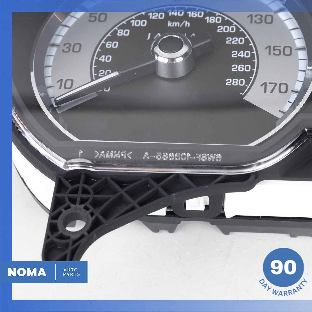 09-10 Jaguar X250 XF 4.2L N/A Speedometer Instrument Cluster OEM 84k - photo 9