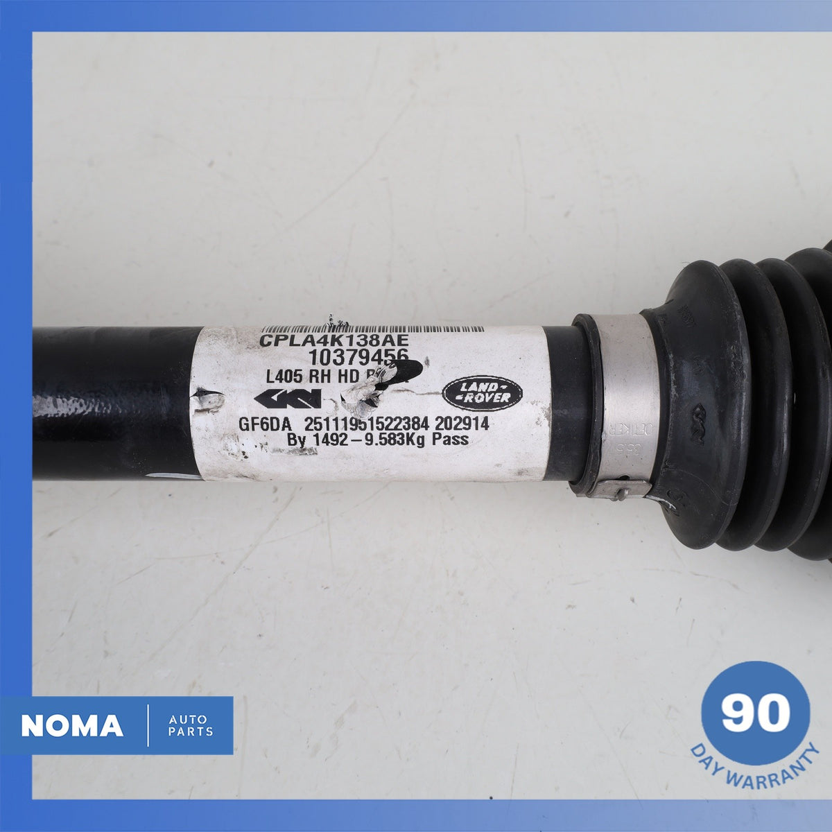 13-23 Range Rover Sport L494 L405 Rear Right Side Axle Shaft CPLA4K138AA OEM - photo 9