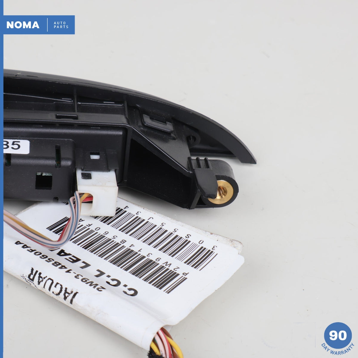 04-05 Jaguar XJ8 XJR X350 Dash Heated Seat Hazard Light Switch w/ Harness OEM - photo 6