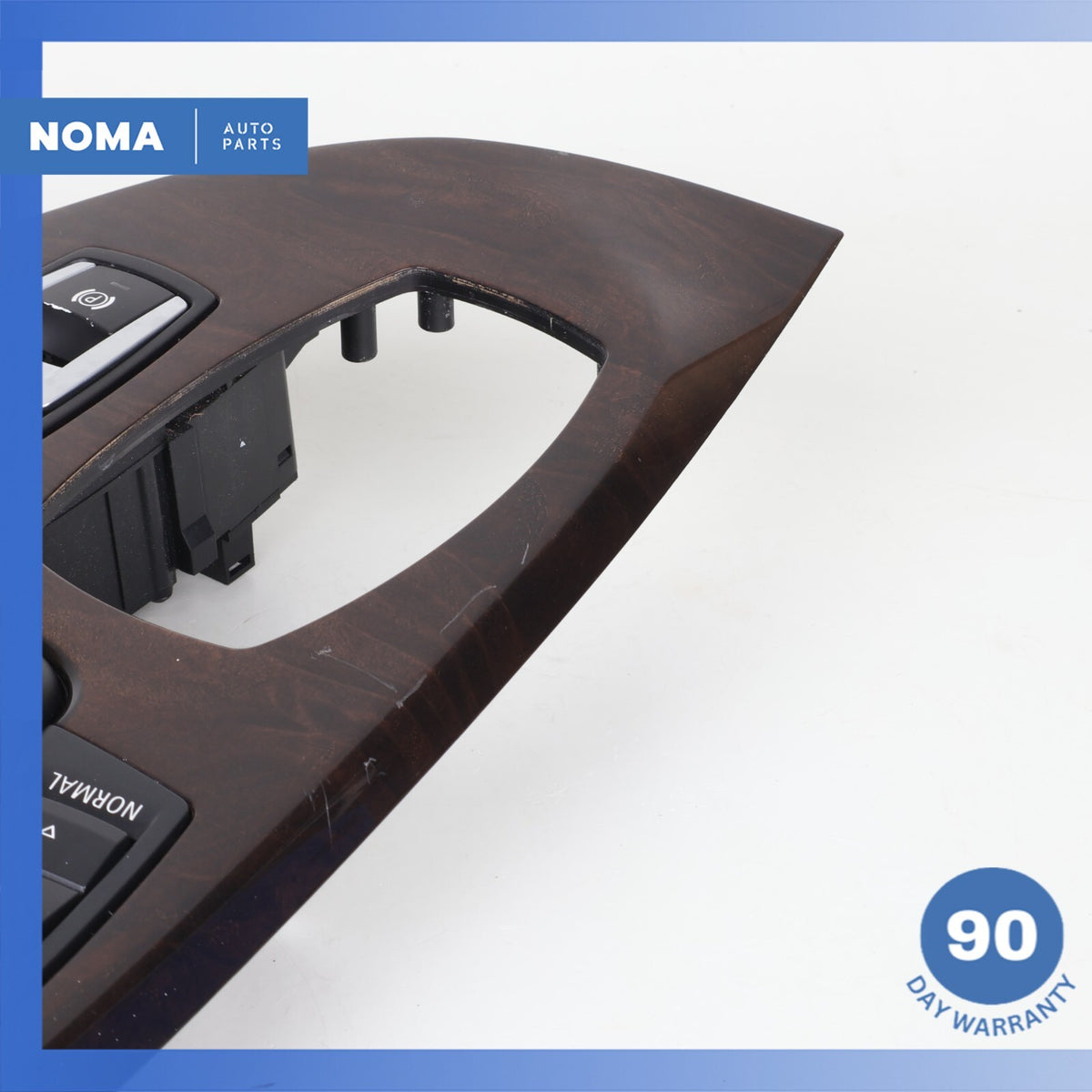 09-16 BMW E89 Z4 Center Console Trim Bezel Wood w/ Switches 51169181440 OEM - photo 11