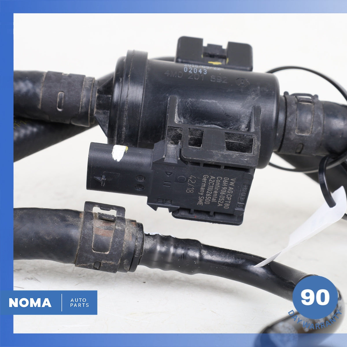 17-19 Audi 4M Q7 Fuel Gas High Pressure Hose Pipe Set 06L133986B OEM - photo 10