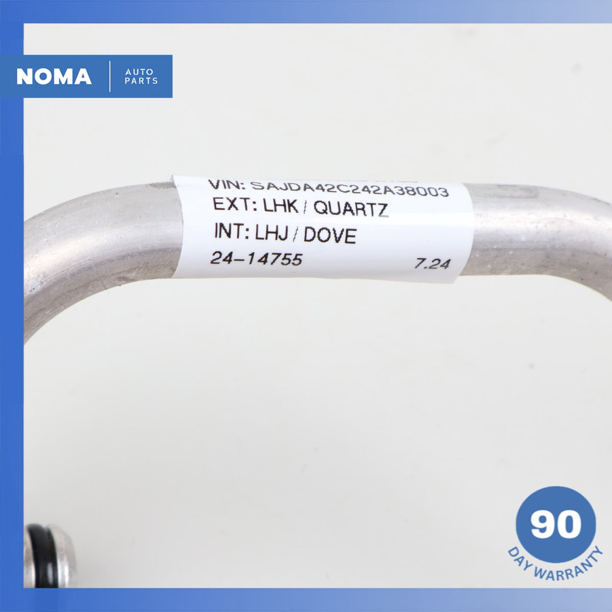 97-06 Jaguar X100 XK8 XKR A/C AC Air Conditioning Hose Line Pipe MJA7360AB OEM - photo 15