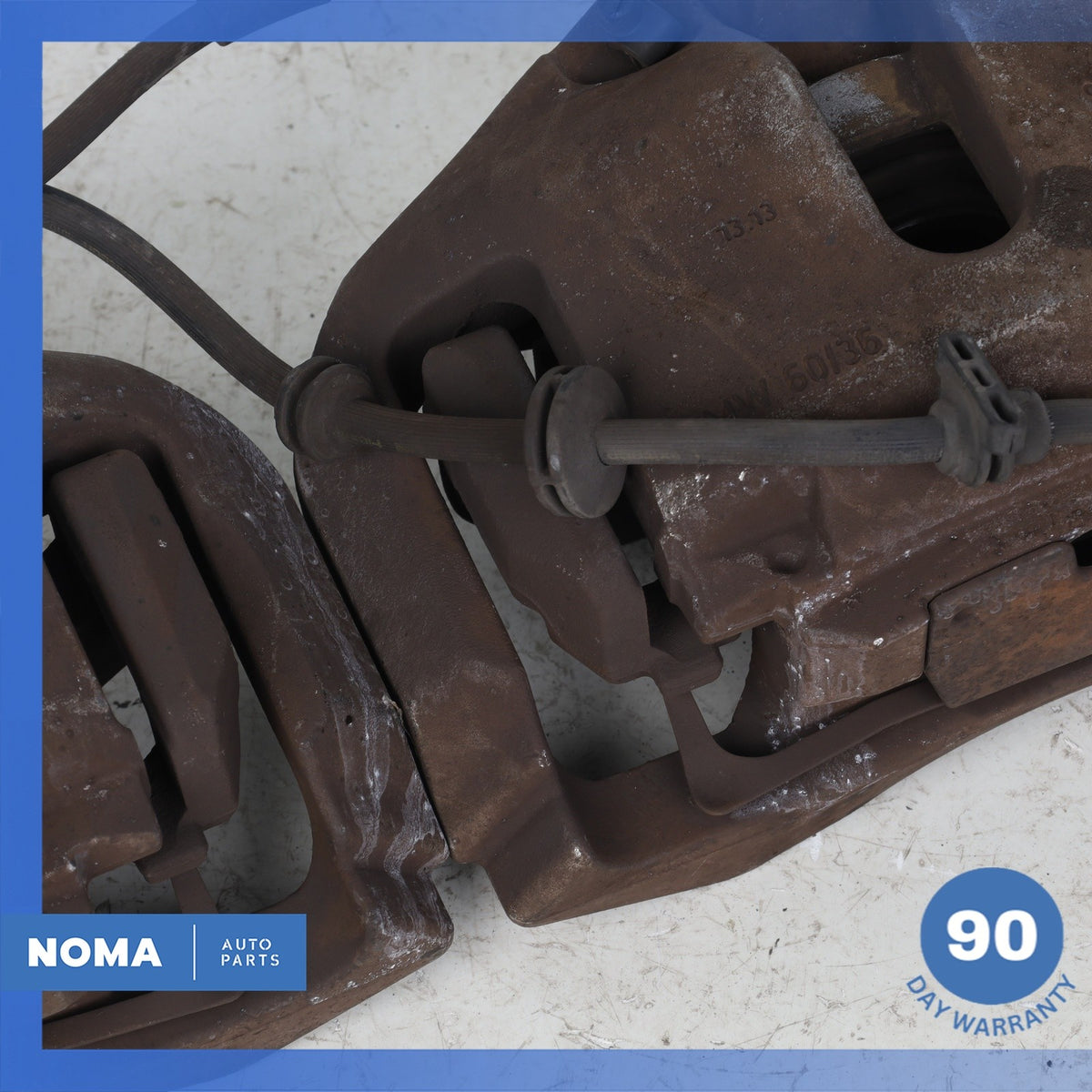 09-17 BMW F07 535i GT 750i 650i Front Left & Right Brake Calipers Set of 2 OEM - photo 5