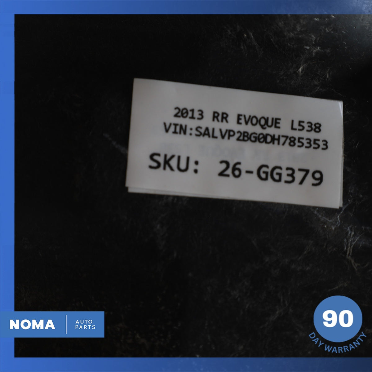 12-19 LR Range Rover Evoque L538 Front Engine Under Splash Shield Cover OEM - photo 14
