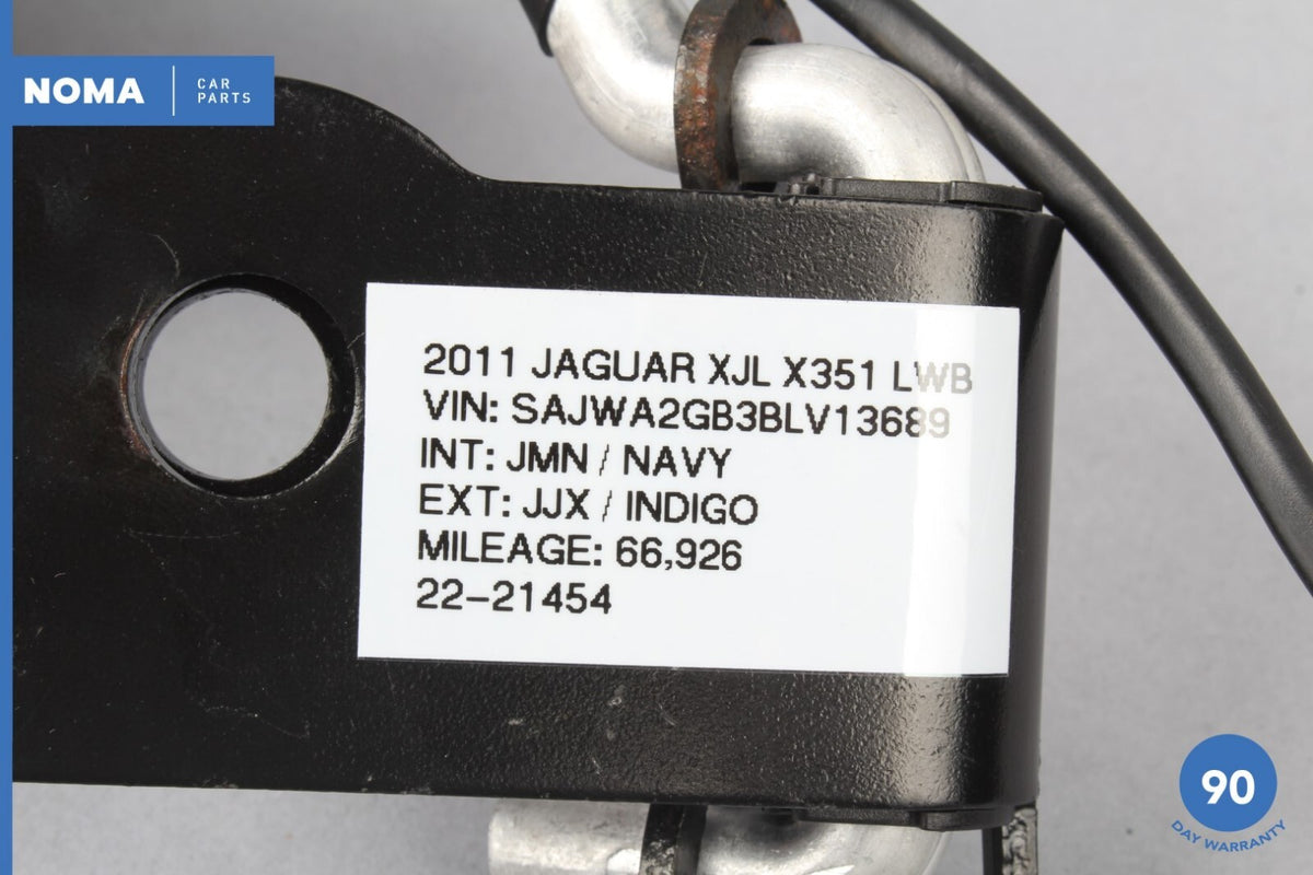 10-15 Jaguar XJL XJ X351 Rear Left Driver Side Seat Belt Buckle AW9360045BA OEM - photo 12