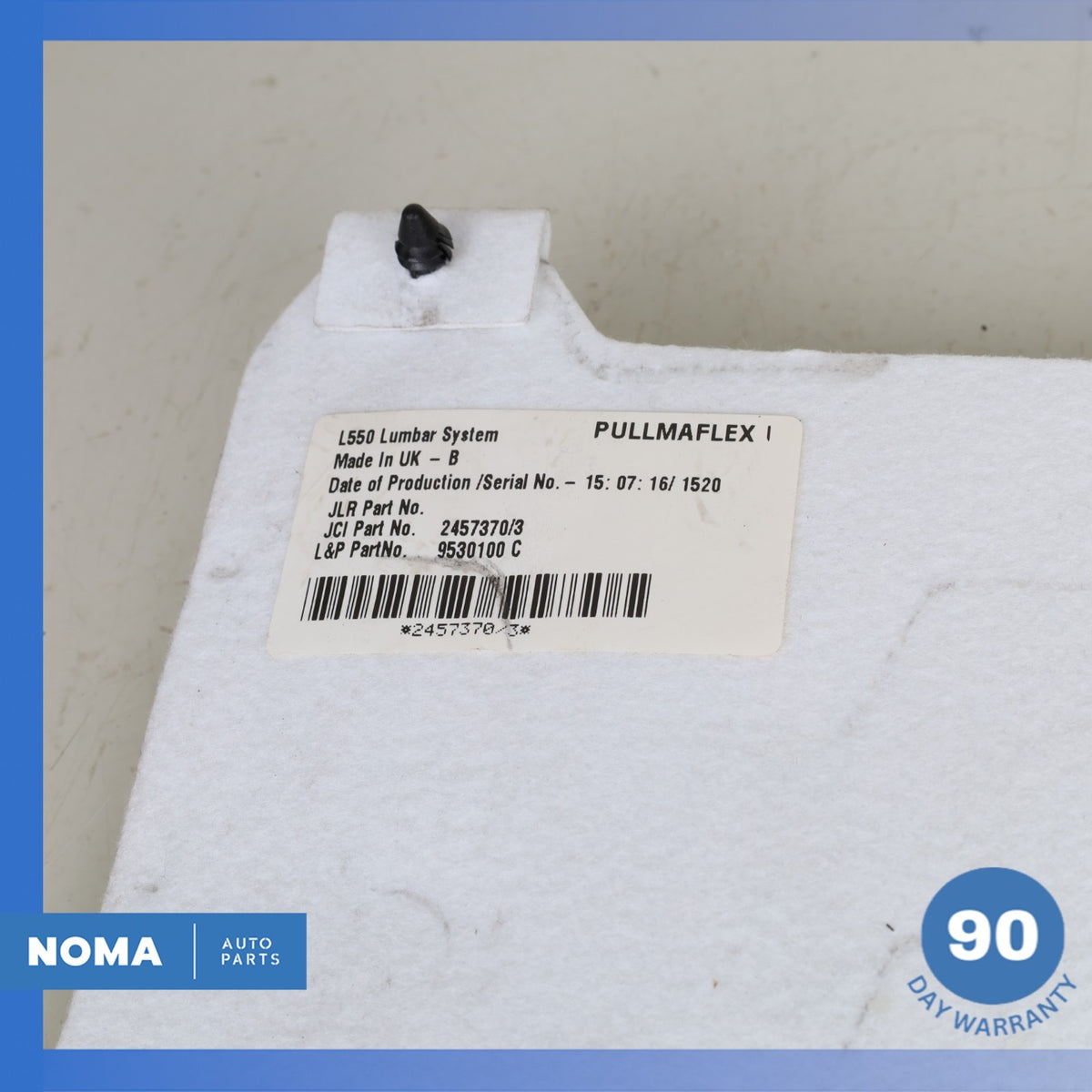 15-19 Discovery Sport L550 Front Left or Right Seat Lumbar Support Air Pump OEM - photo 12