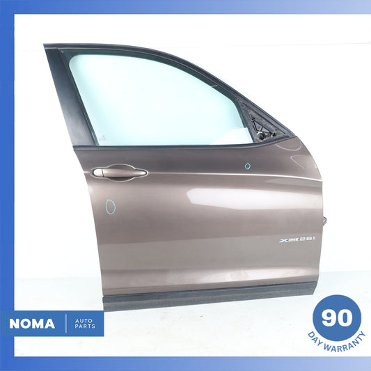 11-17 BMW F25 X3 Front Right Passenger Door Shell Panel Brown OEM - photo 1