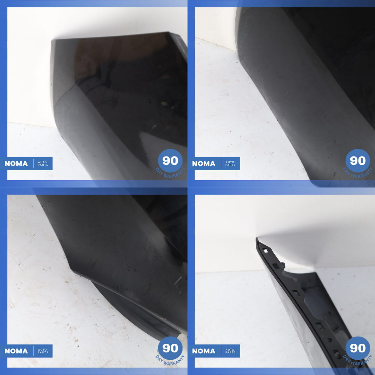 17-19 Jaguar X760 XE Rear Bumper Cover Panel Black GX7317A958BD OEM 61k - photo 7