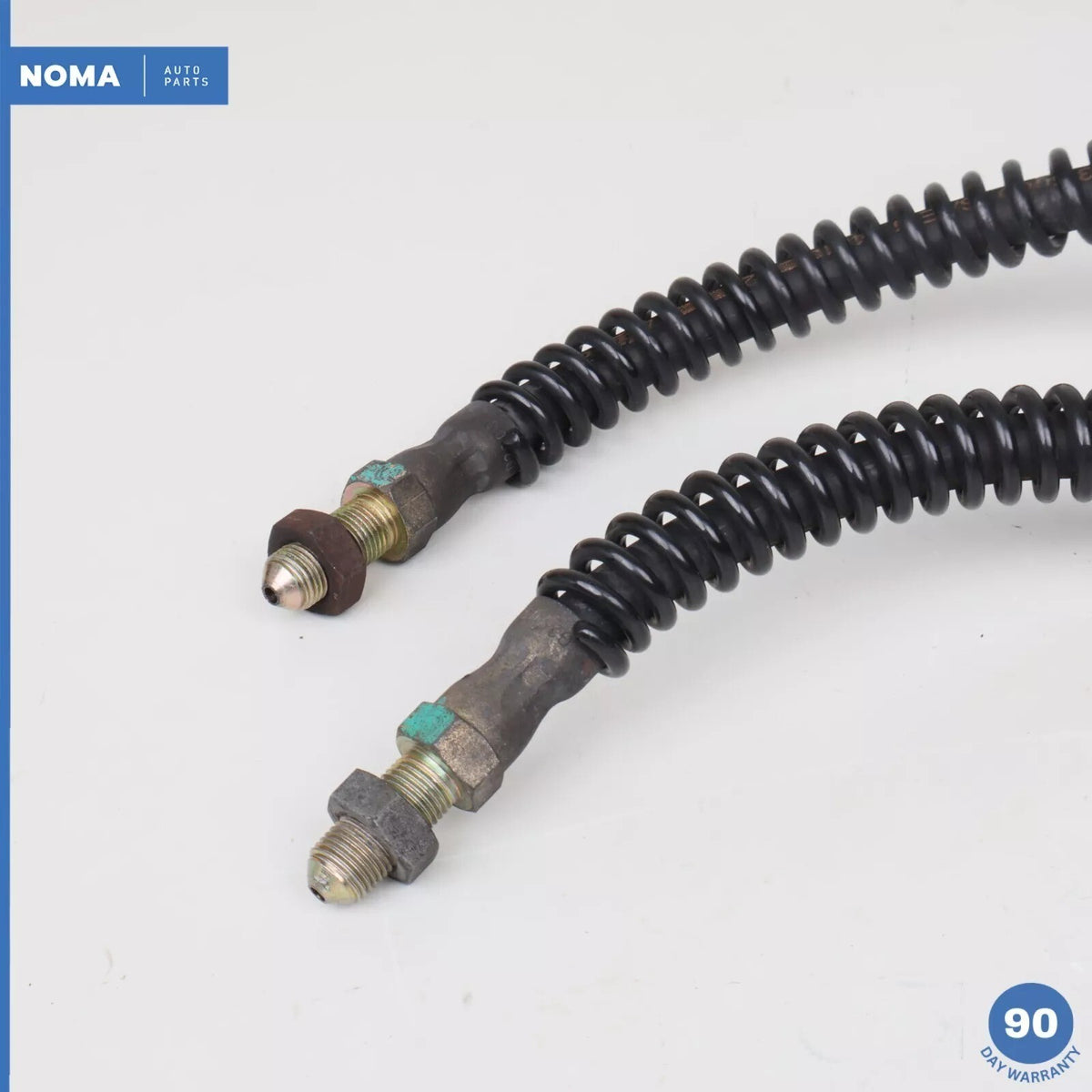 98-06 Jaguar X100 XKR Front Left & Right Side Flexible Brake Line Set of 2 OEM - photo 4
