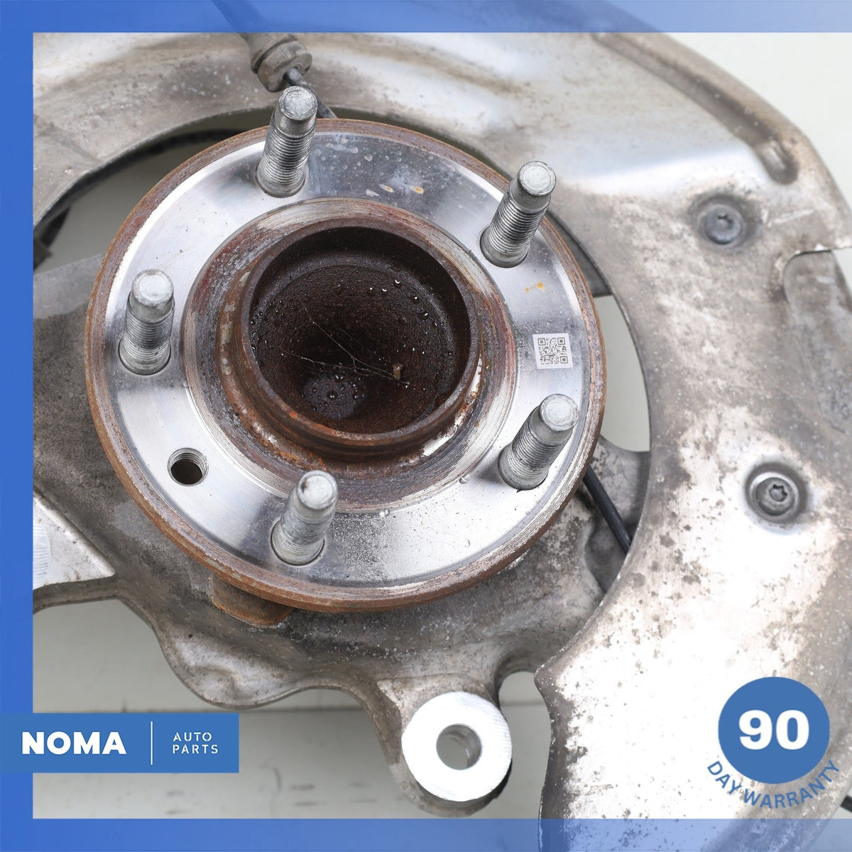 17-19 Jaguar X760 XE RWD Front Right Side Spindle Knuckle Hub w/ Shield OEM 61k - photo 5