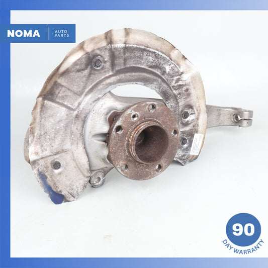 11-16 BMW F10 550i 640i Front Left Driver Side Spindle Knuckle Hub w/ Shield OEM - photo 1