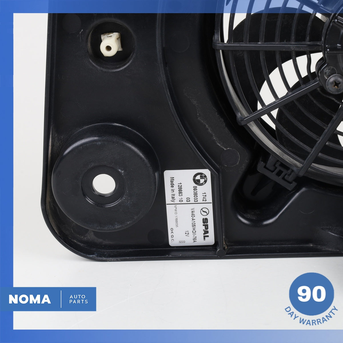14-21 BMW i3 I01 Hybrid Aux Auxiliary Radiator Cooling Fan Motor 17428608033 OEM - photo 12