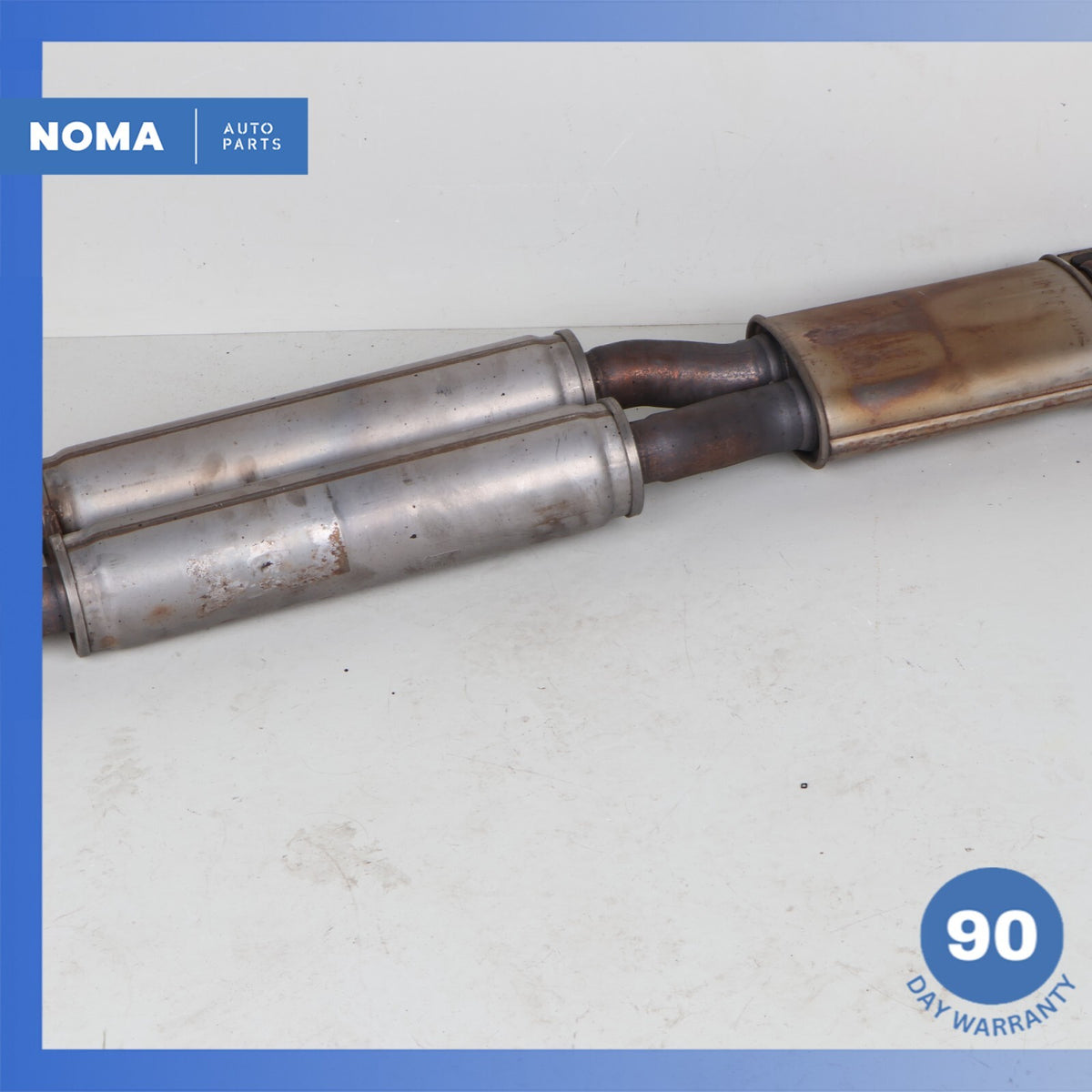 17-20 Jaguar X761 F-Pace Center Exhaust Muffler Resonator Pipe OEM 77k - photo 9