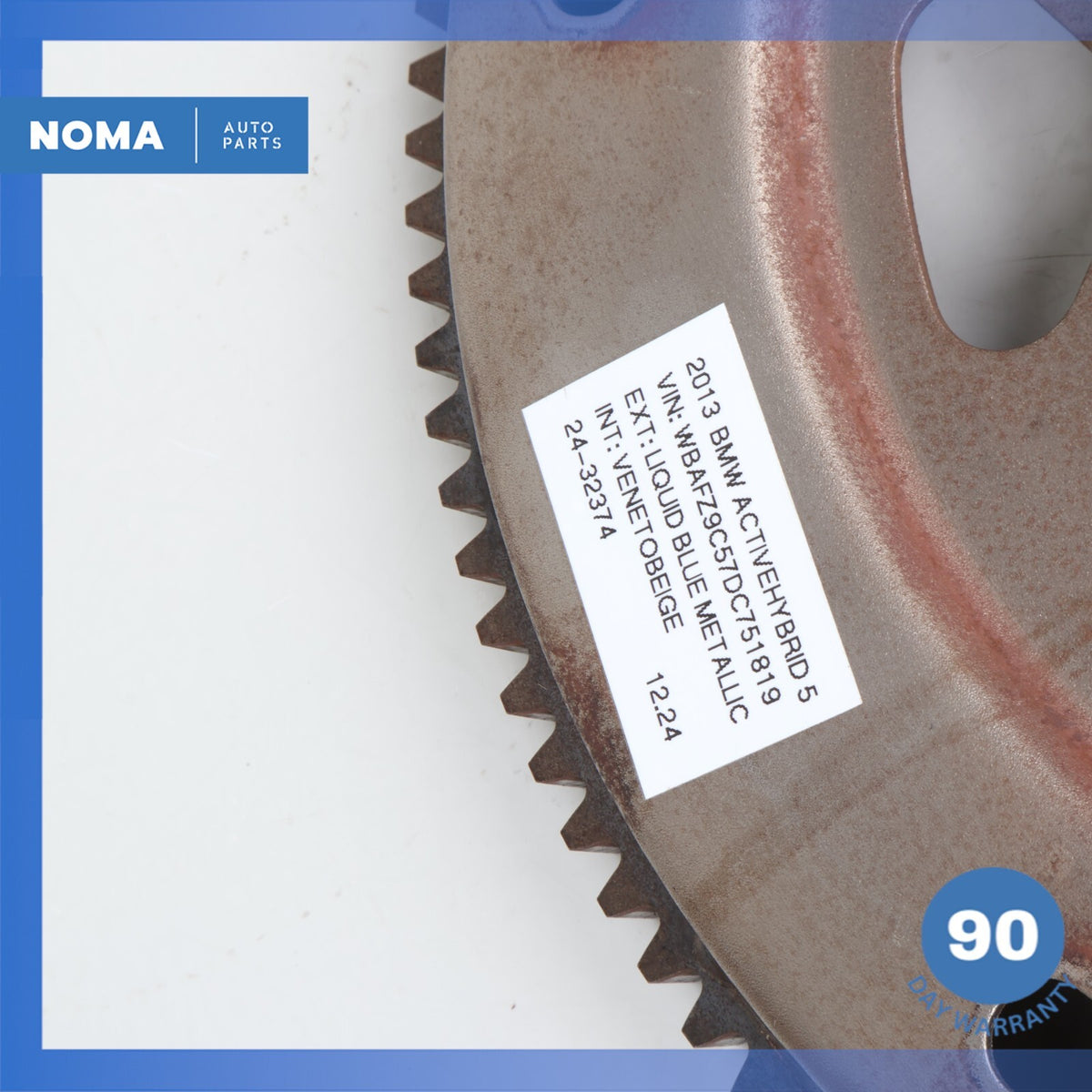 2013 BMW F10 ActiveHybrid 5 Automatic Transmission Drive Flywheel OEM - photo 13