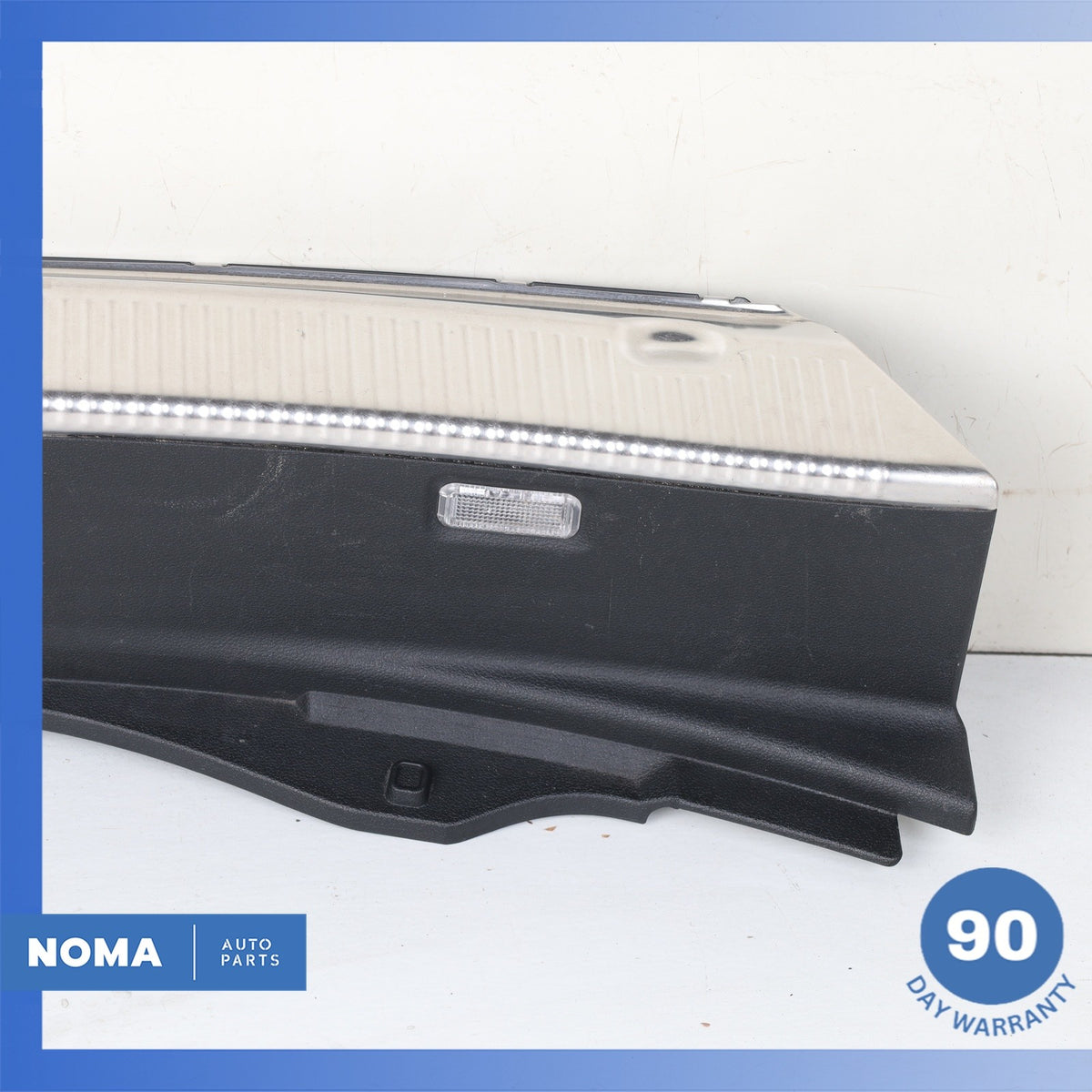 11-17 Audi D4 A8 A8L Rear Trunk Loading Sill Scuff Trim Cover 4H0863471 OEM - photo 2