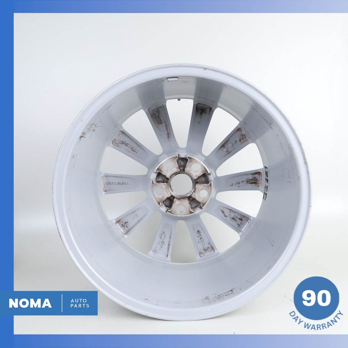 14-24 Jaguar X152 F-Type Vela 9.5 x R18 18" Rear Wheel Rim Silver T2R1858 OEM - photo 10