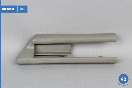 04-10 BMW 530i 550i E60 Front Left Driver Side Seat Rail Cover Trim Gray OEM - photo 1