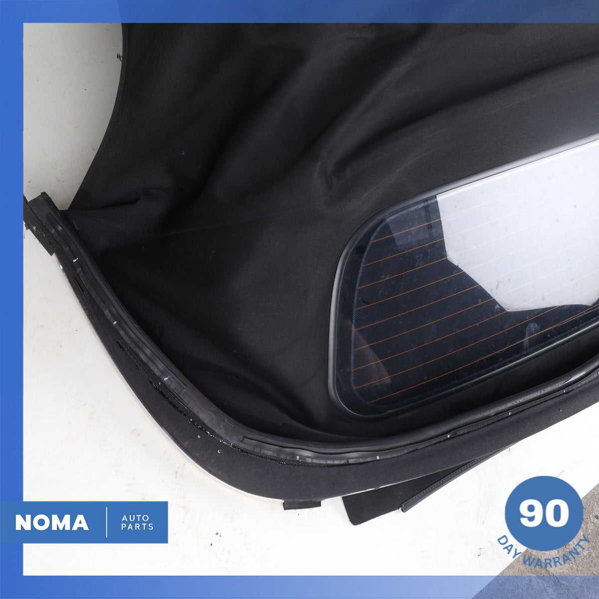 03-08 BMW E85 Z4 Convertible Soft Top Upper Roof Assembly Black 54347056277 OEM - photo 10