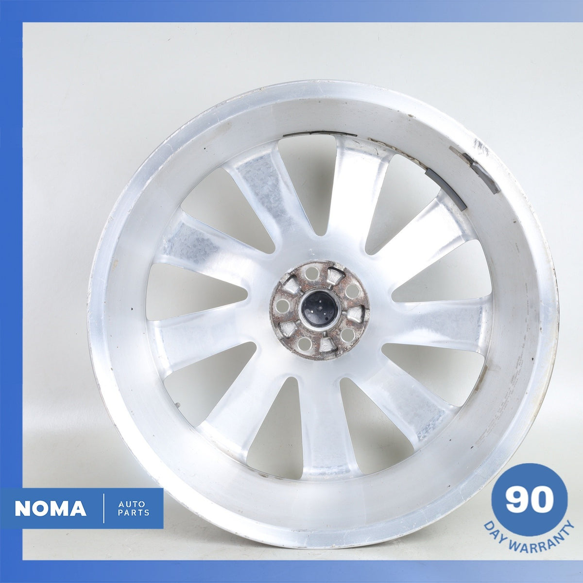 17-24 Jaguar X761 F-Pace Turbine 9 x R22 22" Wheel Rim Chrome OEM - photo 13