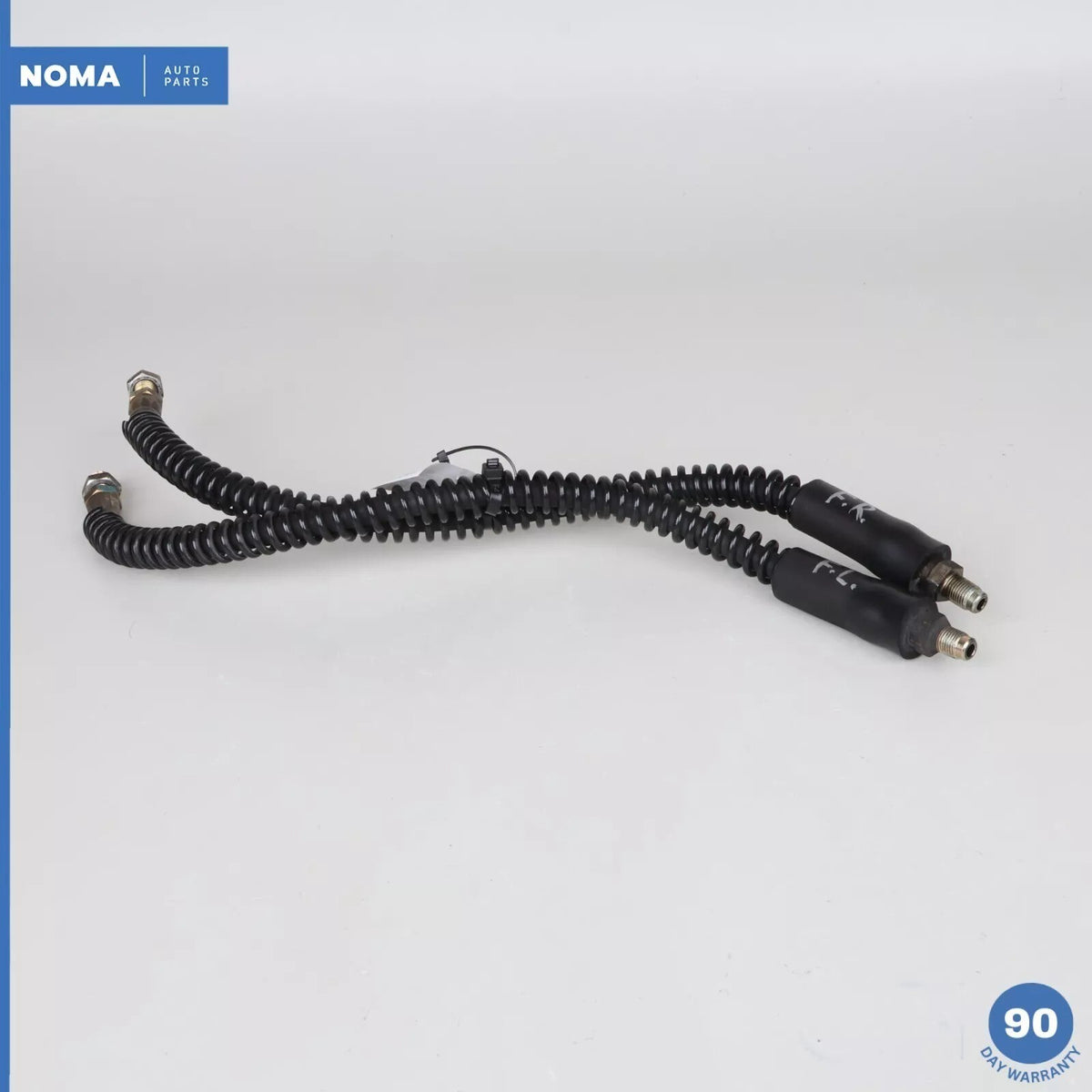 98-06 Jaguar X100 XK8 Front Left & Right Side Flexible Brake Line Set of 2 OEM - photo 1