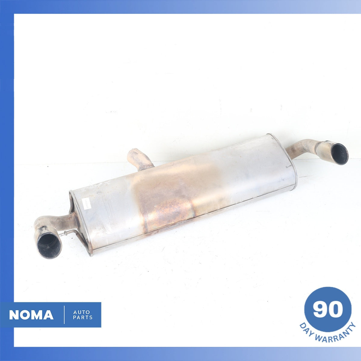 12-17 Land Rover Range Rover Evoque L538 Rear Dual Exhaust Muffler Assembly OEM - photo 1