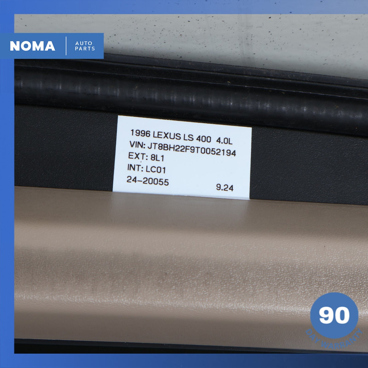 95-00 Lexus UCF20 LS400 Exterior Sunroof Sun Roof Window Glass Panel OEM - photo 13