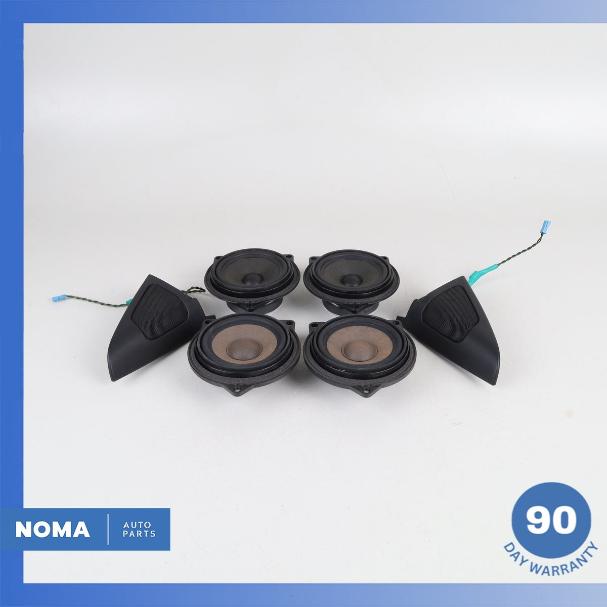 BMW E92 328i 335i Interior Audio Sound Tweeter Speaker Loudspeaker Set OEM 75k - photo 2