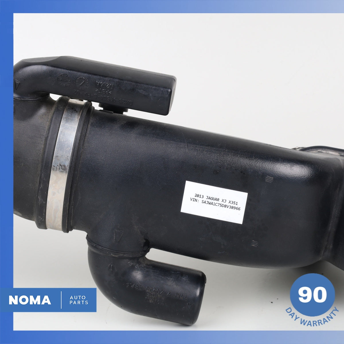 13-19 Jaguar X351 XJ Air Intake Resonator Tube C2D17107 OEM - photo 9