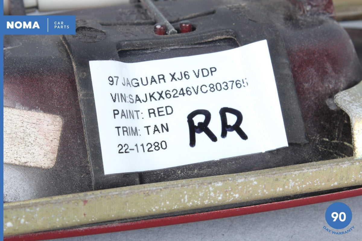 95-97 Jaguar XJ6 X300 Rear Right Passenger Side Exterior Door Handle Red OEM - photo 10