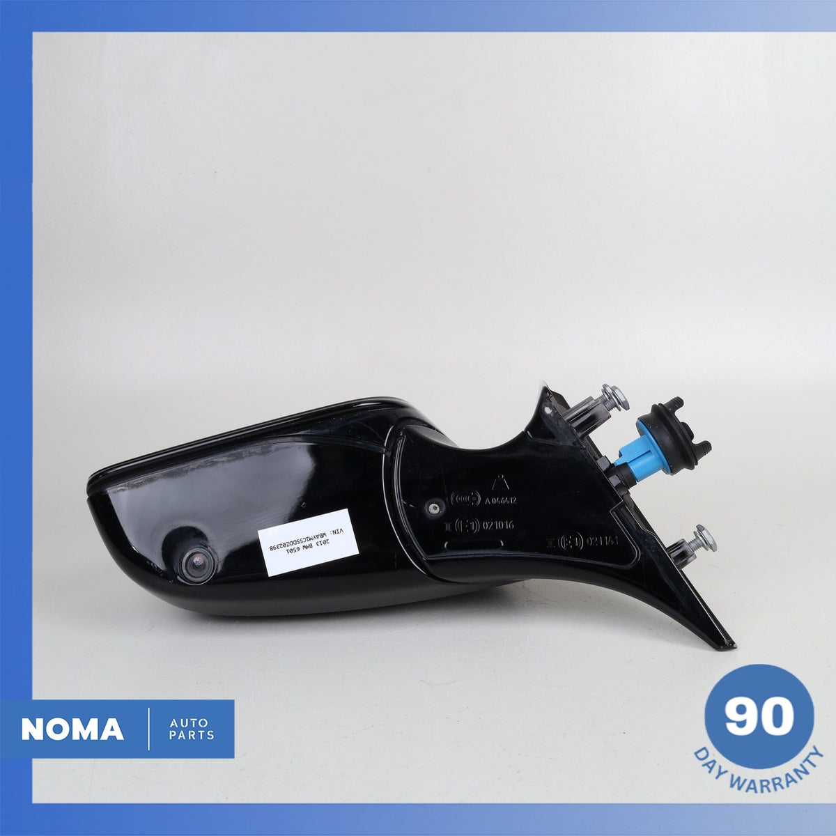 12-15 BMW F13 650i 640i Left Driver Side Rear View Door Mirror w/ Camera OEM - photo 5