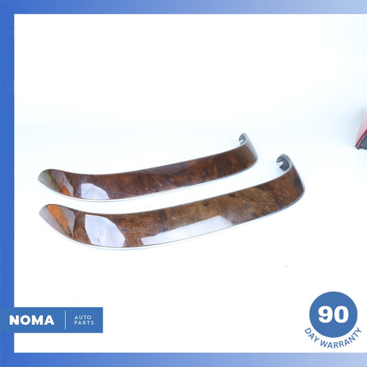Audi D4 A8L A8 S8 Front Left & Right Seat Backrest Molding Wood Set OEM - photo 1